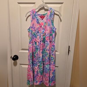 Lilly Pulitzer v Neck Dress In Disney Dreamin Size Small Nwt